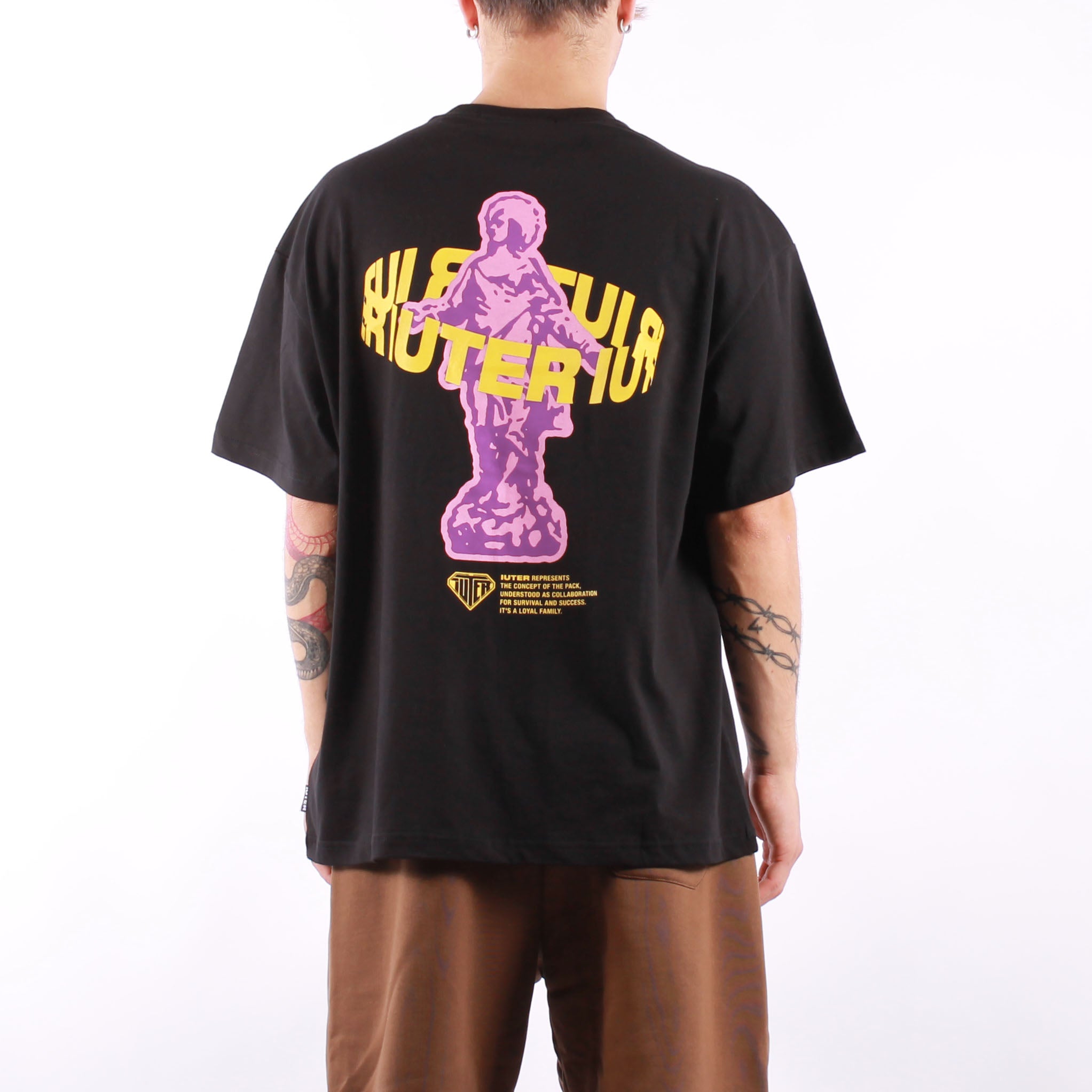 Brand Iuter Maglietta Iuter Viola T-shirt Iuter Family Purple Men