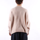 Amish - Crew Crop Man Boucle - Beige