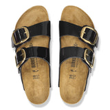 Birkenstock - Arizona Big Buckle Birko Flor Patent - Black Gold