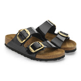 Birkenstock - Arizona Big Buckle Birko Flor Patent - Black Gold