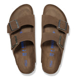 Birkenstock - Arizona SFB Suede Leathe - Dark Tea