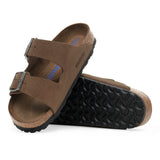 Birkenstock - Arizona SFB Suede Leathe - Dark Tea
