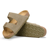 Birkenstock - Arizona Suede Leather - Faded Khaki