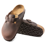 Birkenstock - Boston Oiled Leather Unisex - Habana