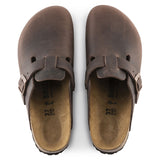 Birkenstock - Boston Oiled Leather Unisex - Habana