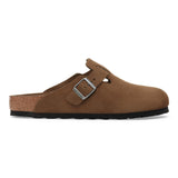 Birkenstock - Boston SFB Suede Leather - Dark Tea