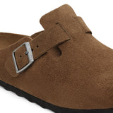 Birkenstock - Boston SFB Suede Leather - Dark Tea