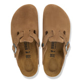 Birkenstock - Boston Suede Leather - Dark Tea