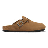 Birkenstock - Boston Suede Leather - Dark Tea
