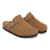 Birkenstock - Boston Suede Leather - Dark Tea