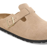 Birkenstock - Boston Suede Leather - Sandcastle