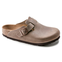 Birkenstock - Boston Oiled Leather - Tobacco Brown | Birkenstock | Ciabatte e Sandali | 149.00 | Beach Break Shop