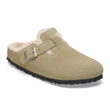 Birkenstock - Boston Shearling Suede Leather - Taupe