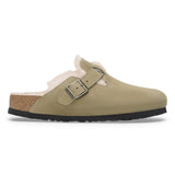 Birkenstock - Boston Shearling Suede Leather - Taupe