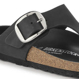 Birkenstock - Gizeh Big Buckle Oiled Leather - Black