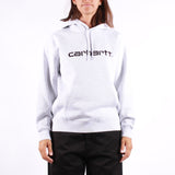 Carhartt WIP - W Hooded Carhartt Sweatshirt - Ash Heather Cozy Purple