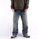 Carhartt WIP - Brandon Pant - Blue Worn Used Washed