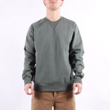 Carhartt WIP - Chase Sweat - Velvet Green Gold