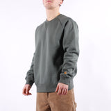 Carhartt WIP - Chase Sweat - Velvet Green Gold