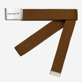 Carhartt WIP - Cllip Belt Chrome - Hamilton Brown