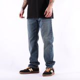 Carhartt WIP - Klondike Pant - Blue Dark Used Wash