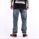 Carhartt WIP - Klondike Pant - Blue Dark Used Wash