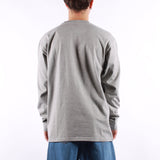 Carhartt WIP - LS Chase T-Shirt - Grey Heather Gold