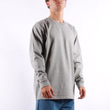 Carhartt WIP - LS Chase T-Shirt - Grey Heather Gold