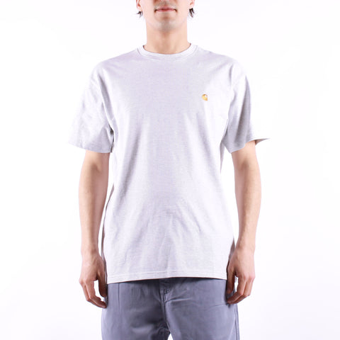 Carhartt WIP - SS Chase T-Shirt - Ash Heather Gold