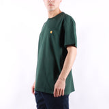 Carhartt WIP - SS Chase T-Shirt - Discovery Green Gold