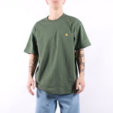 Carhartt WIP - SS Chase T-Shirt - Duck Green Gold | Carhartt WIP | T-Shirt | 39.00 | Beach Break Shop