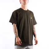 Carhartt WIP - SS Chase T-Shirt - Olive Gold