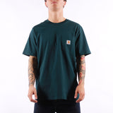 Carhartt WIP - SS Pocket T-Shirt - Deep Lagoon