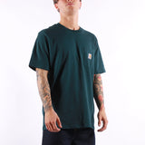 Carhartt WIP - SS Pocket T-Shirt - Deep Lagoon