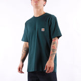 Carhartt WIP - SS Pocket T-Shirt - Deep Lagoon