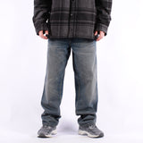 Carhartt WIP - Single Knee Pant - Blue Worn Used Wash