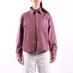 Carhartt WIP - W Georgia Shirt Jacket - Dusty Fuchsia | Carhartt WIP | Camicie | 149.00 | Beach Break Shop