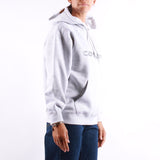 Carhartt WIP - W Hooded Carhartt Sweatshirt - Ash Heather Citadel