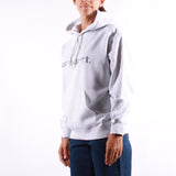 Carhartt WIP - W Hooded Carhartt Sweatshirt - Ash Heather Citadel