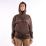 Carhartt WIP - W Hooded Carhartt Sweatshirt - Vitola Phlox