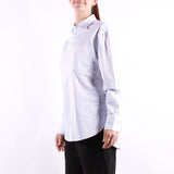 Carhartt WIP - W LS Linus Shirt - Linus Stripe Bleach White