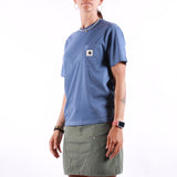 Carhartt WIP - W SS Pocket T-Shirt - Blue Iris