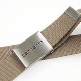 Carhartt Wip - Clip Belt Chrome - Leather