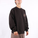 Carhartt WIP - Arch Script Sweat - Black Hamilton Brown