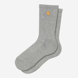 Carhartt WIP - Chase Socks - Grey Heather Gold