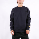 Carhartt WIP - Chase Sweat - Dark Navy Gold