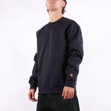 Carhartt WIP - Chase Sweat - Dark Navy Gold