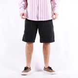 Carhartt WIP - Double Knee Short - Black Stone Washed