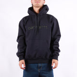 Carhartt WIP - Hooded Carhartt Sweat - Dark Navy Dark Scarab