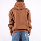 Carhartt WIP - Hooded Carhartt Sweat - WIP H Brown Black